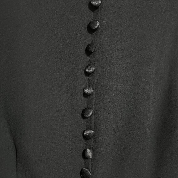 Donna Morgan Sleeveless Cocktail Dress SIZE: 6 BLACK Lace & Bead Sequin - Picture 7 of 7